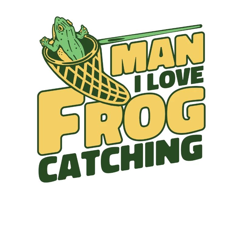 Man I Love Frog Catching Tree Frog Toad Frog