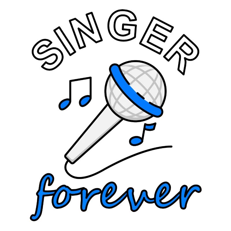 Sänger Microfon Microphon singen Musik Geschenk