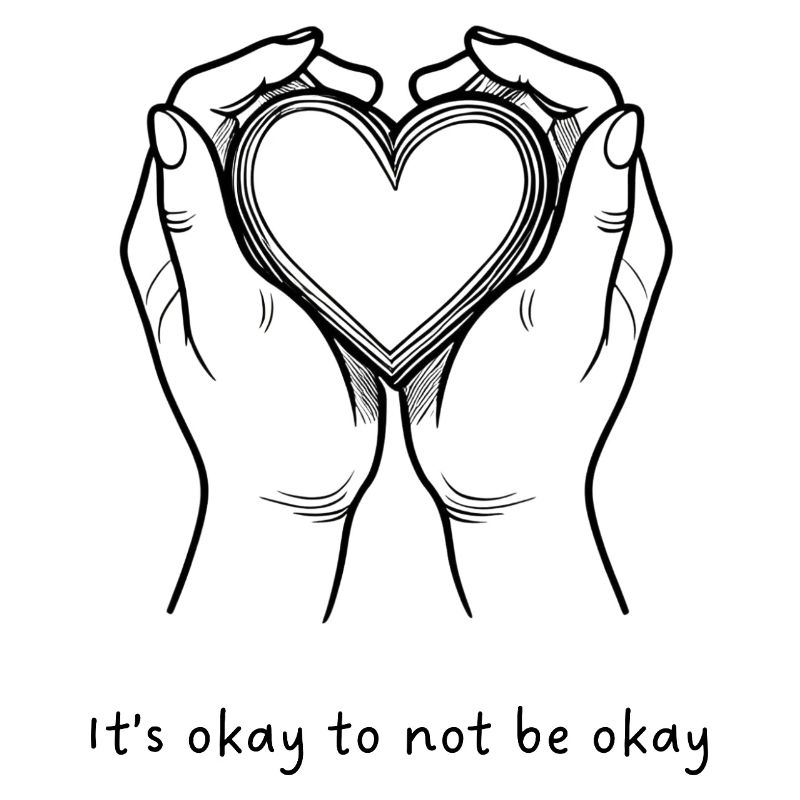 C’est normal de ne pas aller bien – Heart & Hands Design