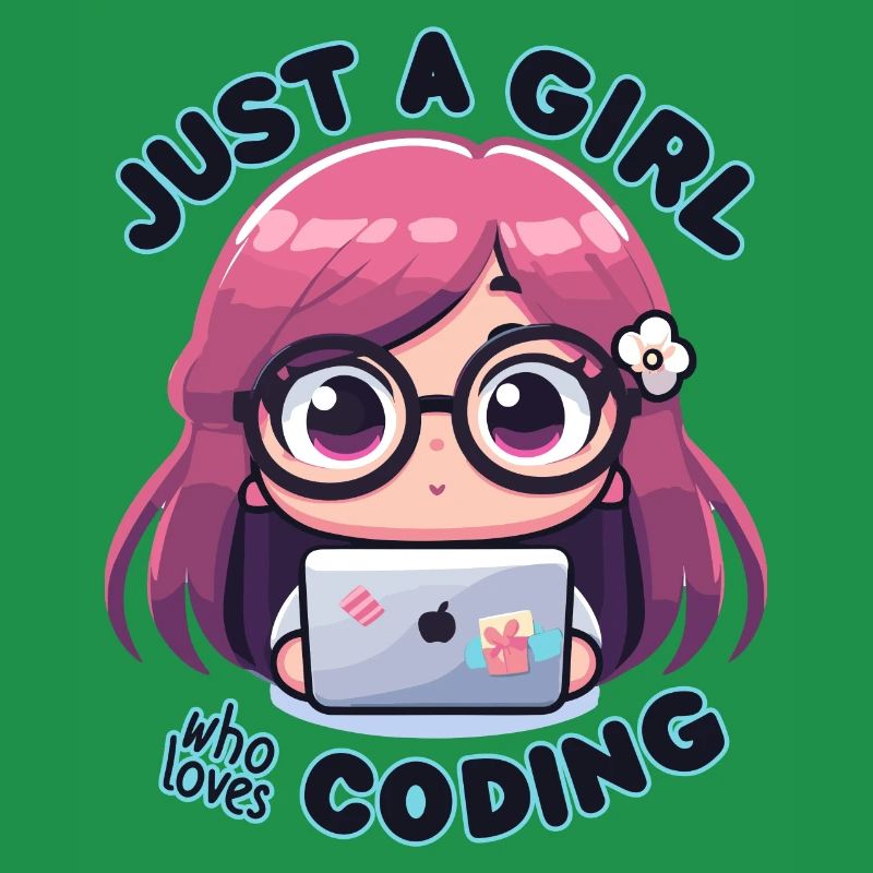 EINFACH EIN MÄDCHEN, DAS DAS PROGRAMMIEREN LIEBT