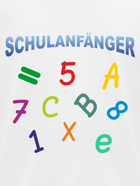 Schulanfänger - Zahlen Buchstaben