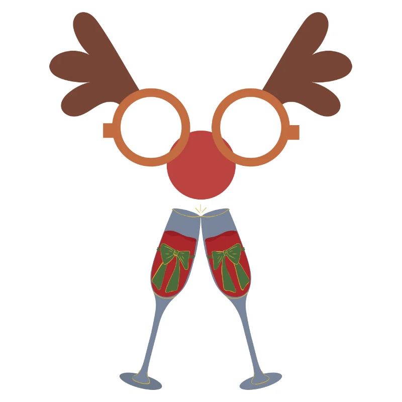 Idée cadeau design de Noël Célébration