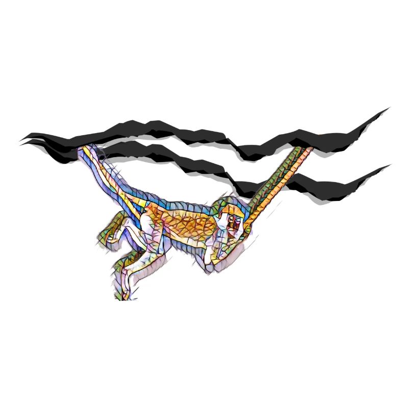 Monkey/monkey hangs out and chills