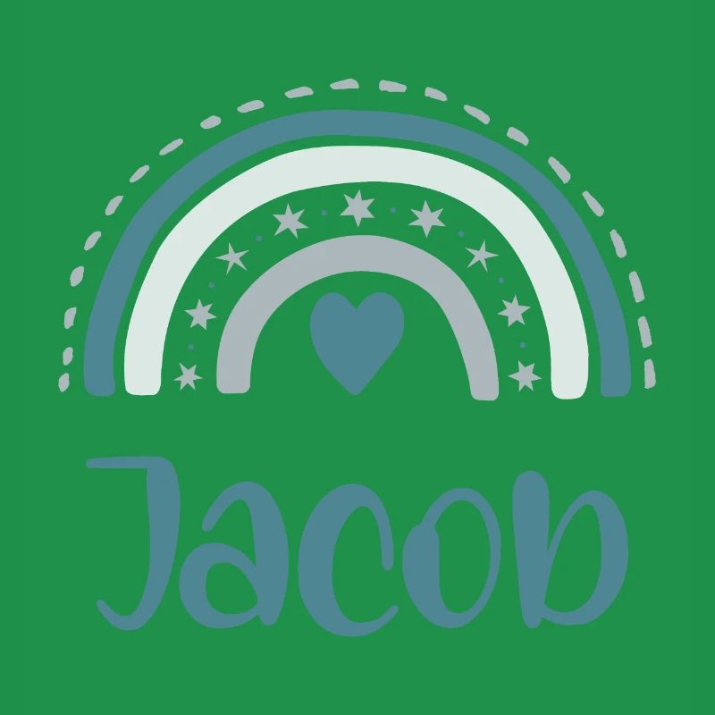 Jacob Name Rainbow