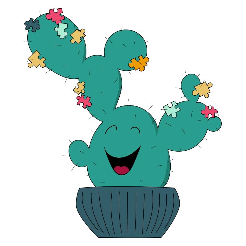 Puzzle Cactus