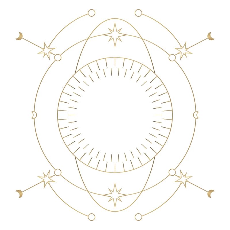 Conception de l’orbite du cercle d’étoile dorée