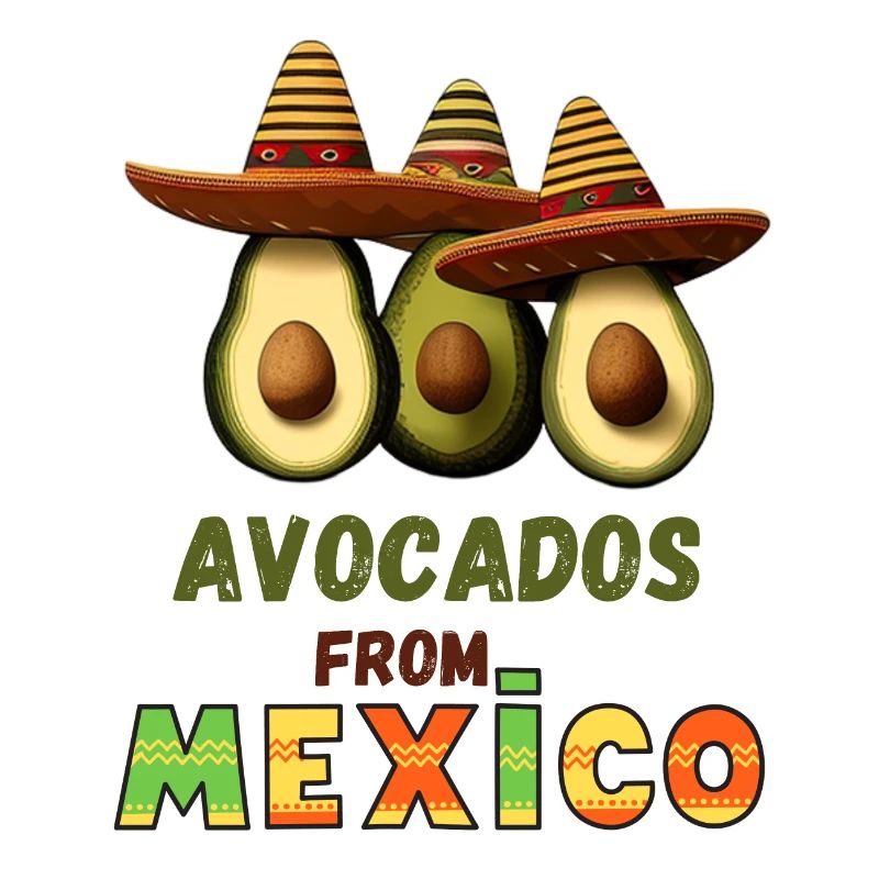 Avocado mit Mexiko