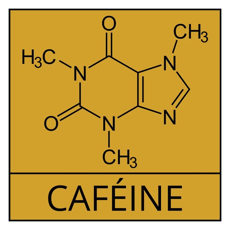 molécule de caféine