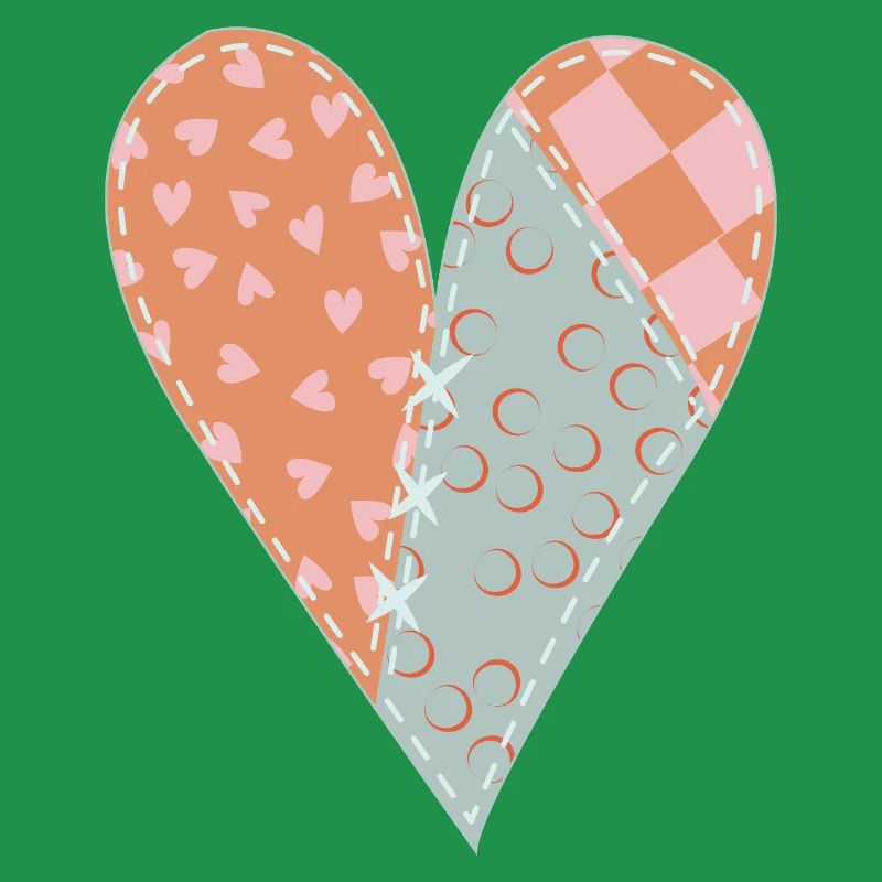 Coeur Patchwork No8