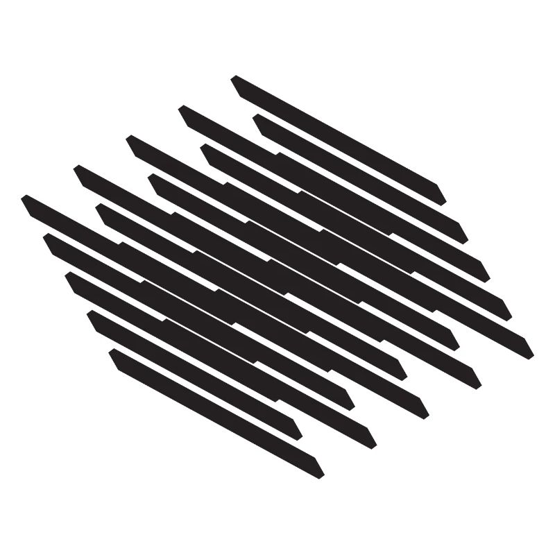 Diagonal Scribble Monochrome Pattern