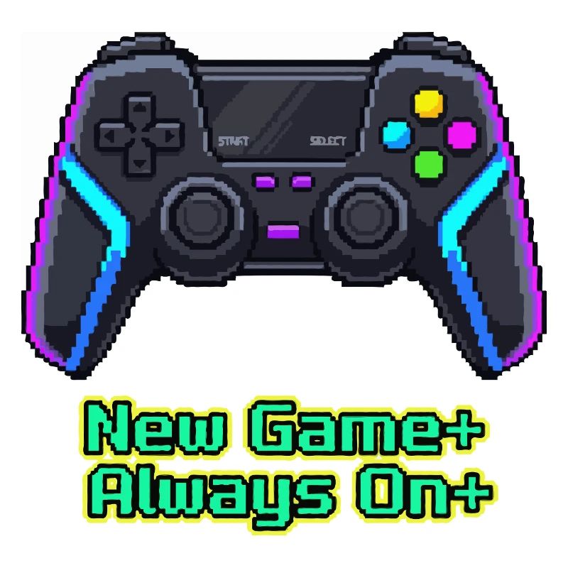 Neon Pixel Controller New Game Plus