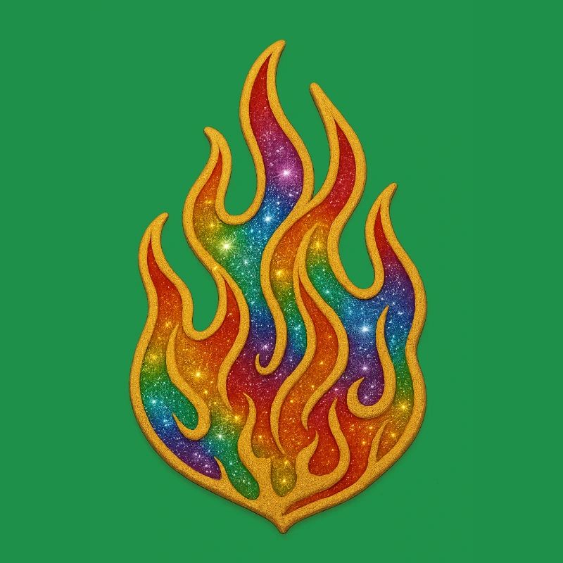 Rainbow Fire Patch
