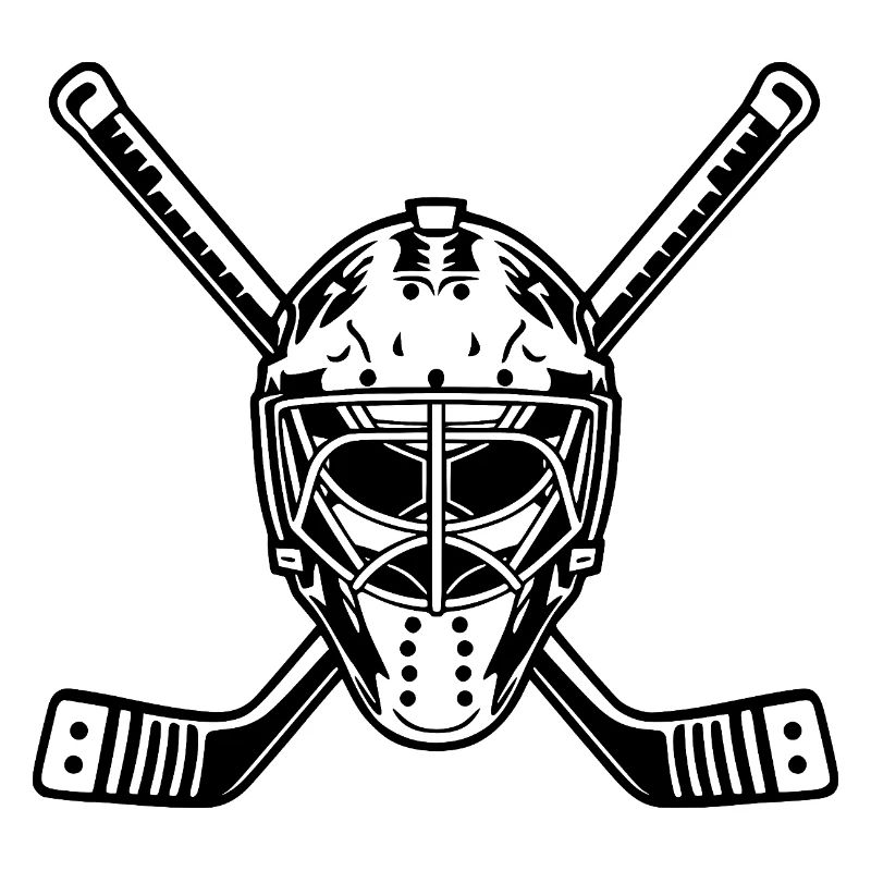 Kunst von Eishockeyspielern