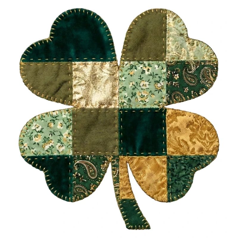Patchwork Shamrock Quilt Style