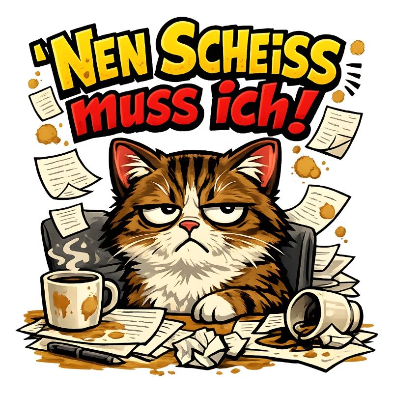 Nen Scheiss Muss Ich Katze