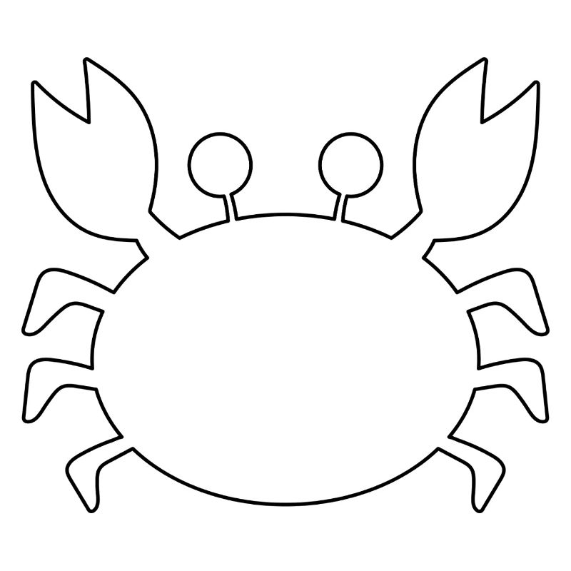 Krabbenumriss
