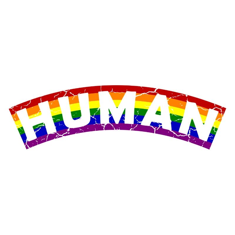 Human Pride Flag Design