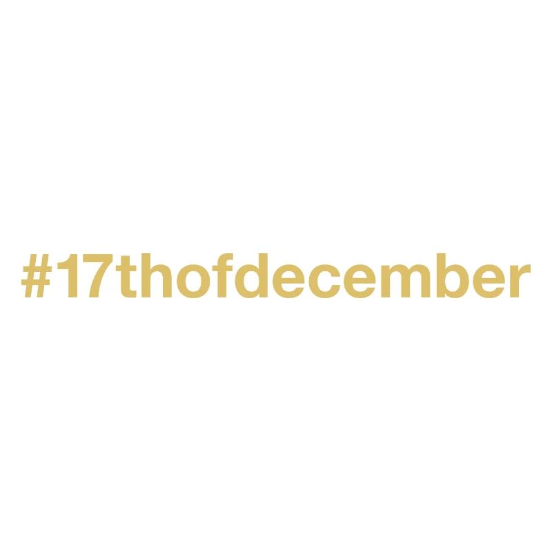 Né le 17 décembre Anniversaire