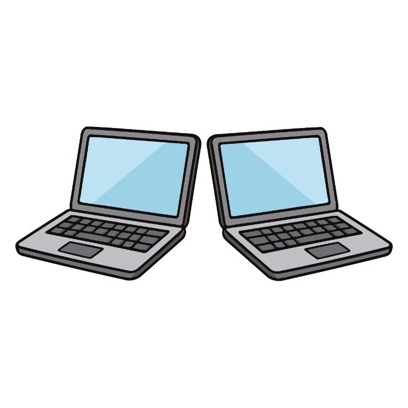 Double Laptops Collaboration