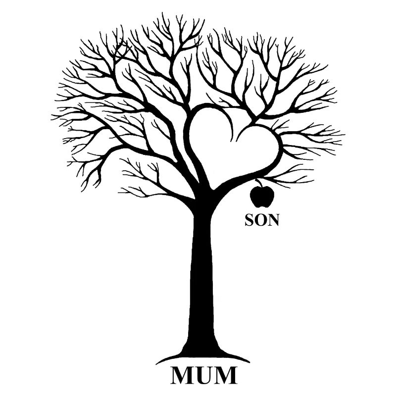 Baum Mutter Sohn