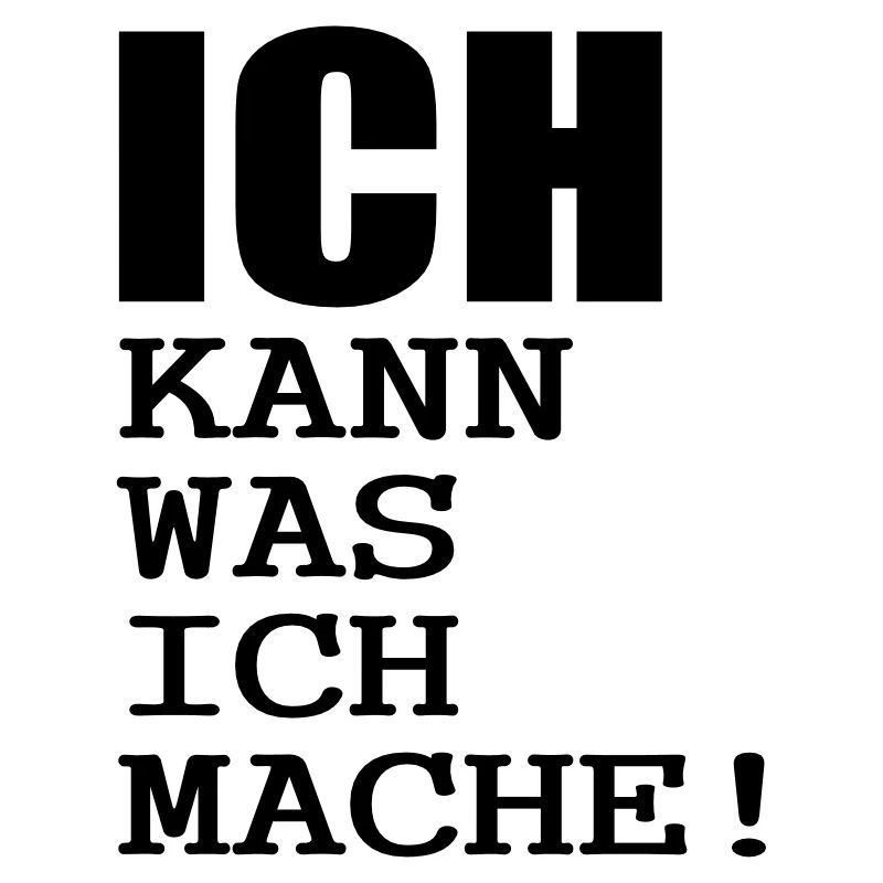 ich kann was ich mache