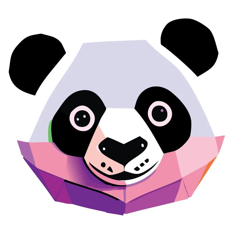 Panda Low Poly