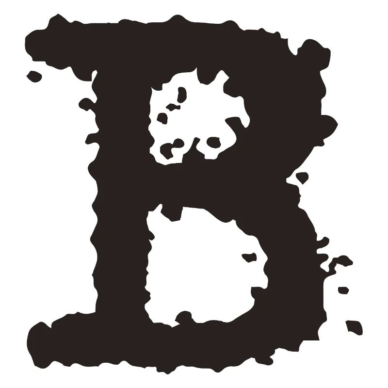 B