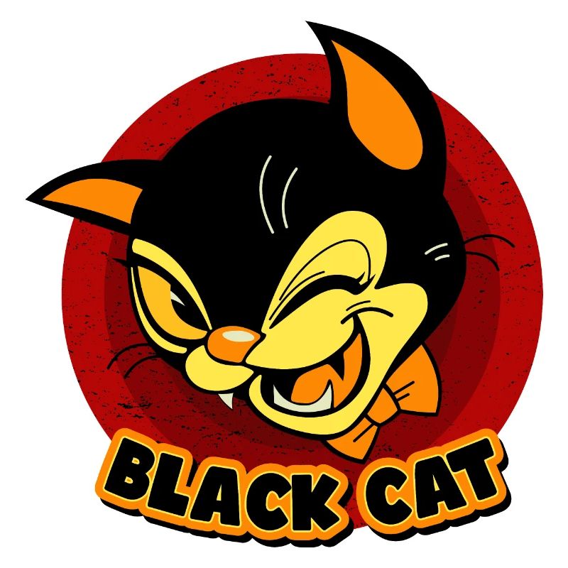 Smart Black Cat