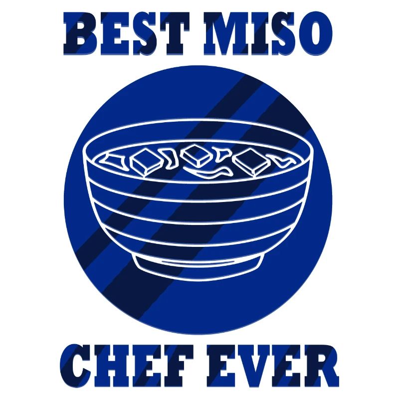 Miso Chef Japanische Miso-Suppe mit ironischem