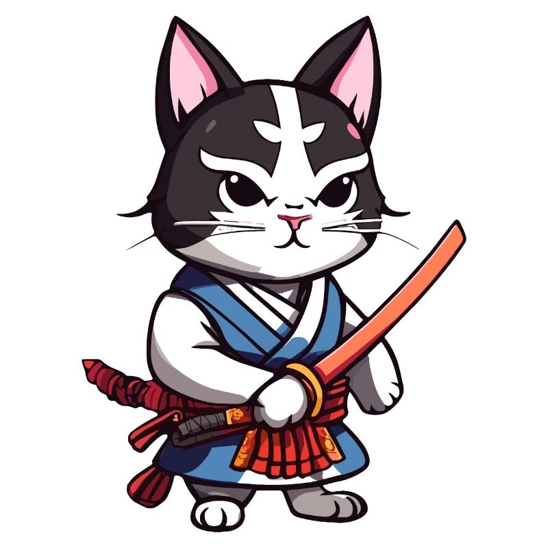 Chat samouraï #42