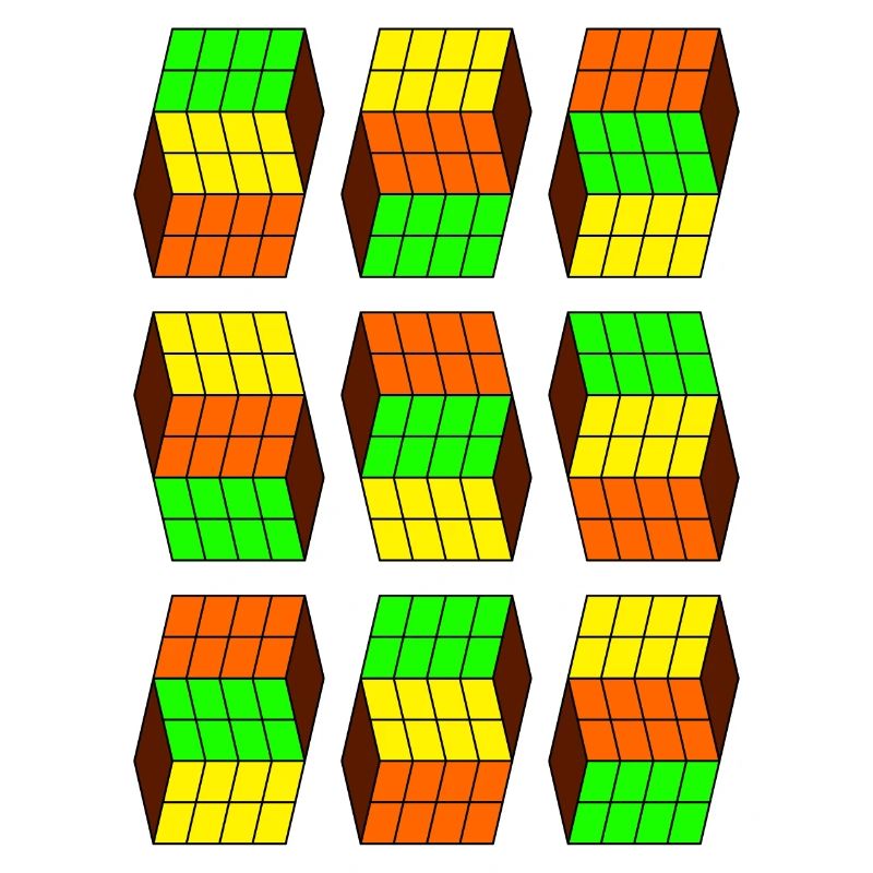 Nerd Geek Cube Geometry Impossible Shape Square