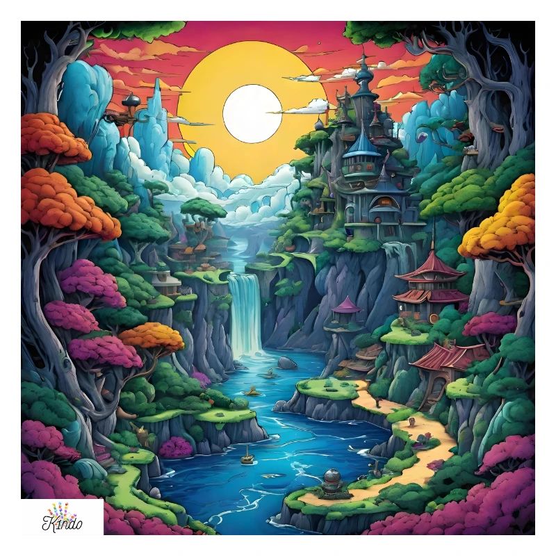 Friedliches Comic-Refugium