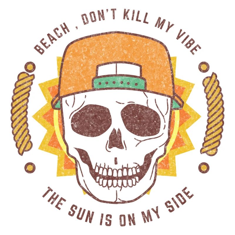Sommer Schäde Beach Don't Kill My Vibe Grunge