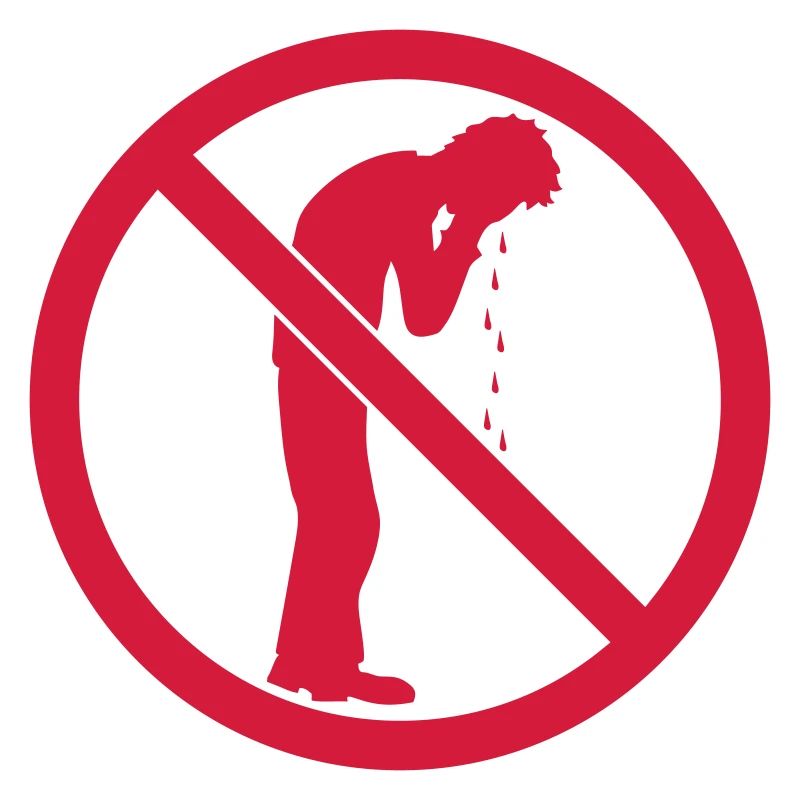 Sign crying forbidden