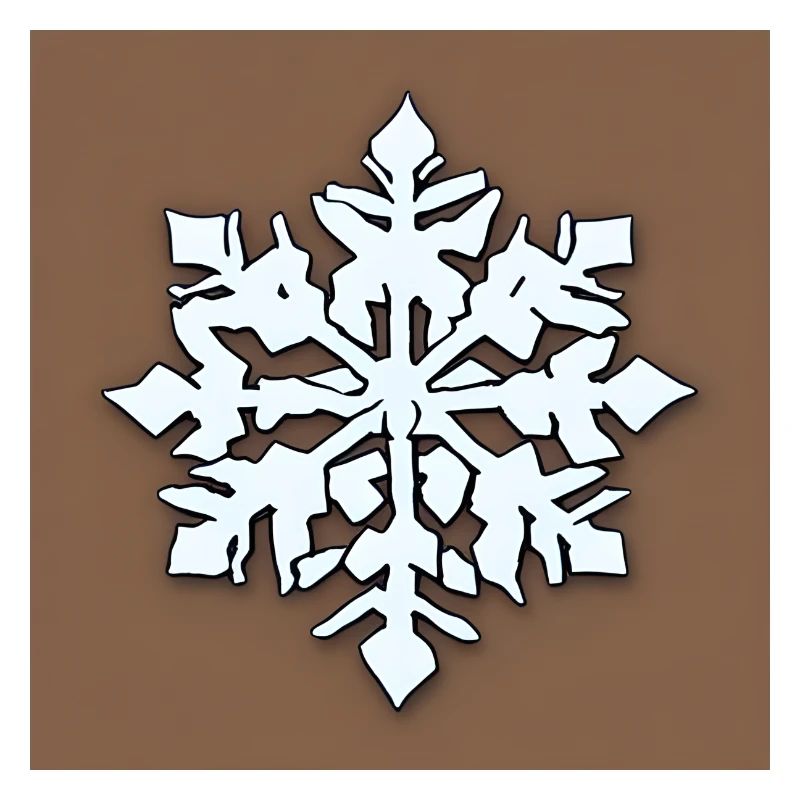 Snowflake pattern