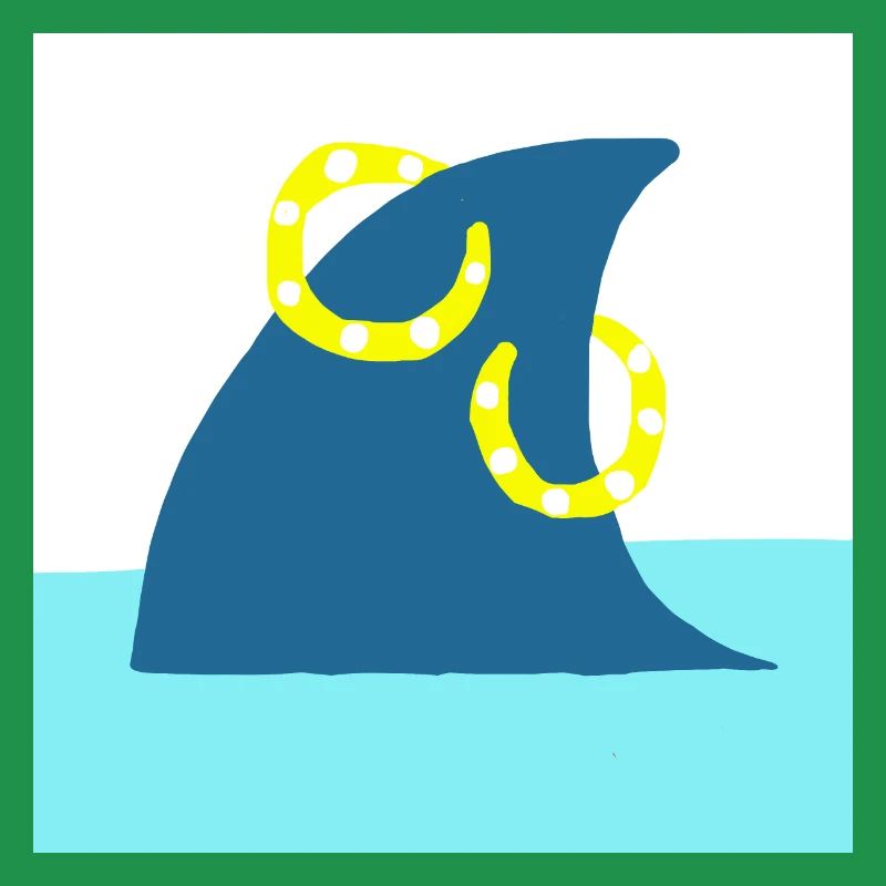 SHARK WITH PIERCINGS