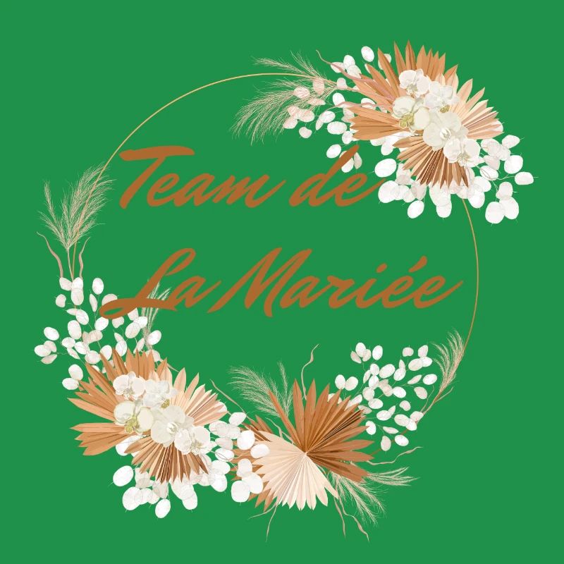 Team der Blumenbraut - Junggesellinnenabschied Geschenkidee