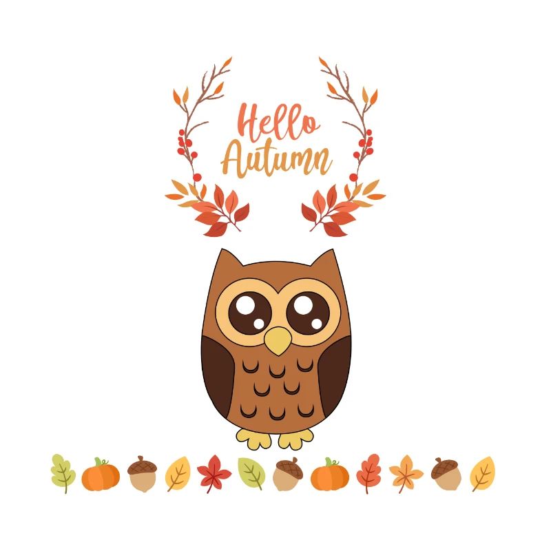 Herbst Eule