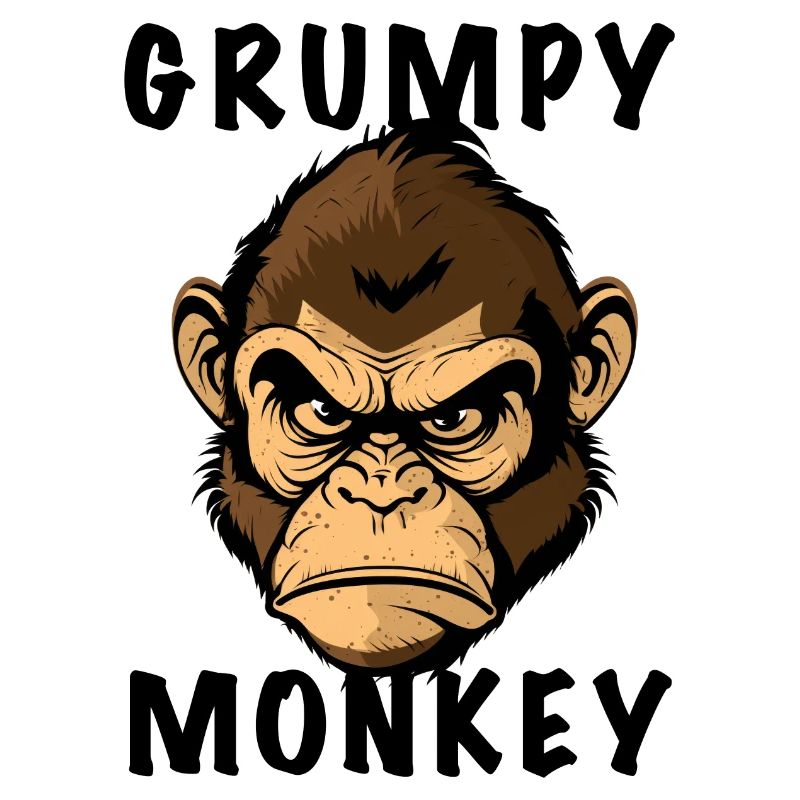 GRUMPY MONKEY