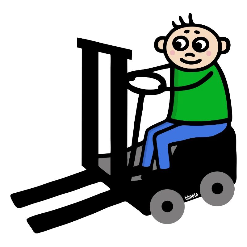 Forklift driver