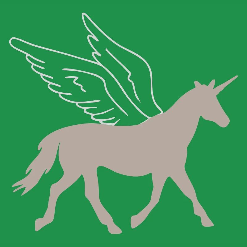 Flying unicorn