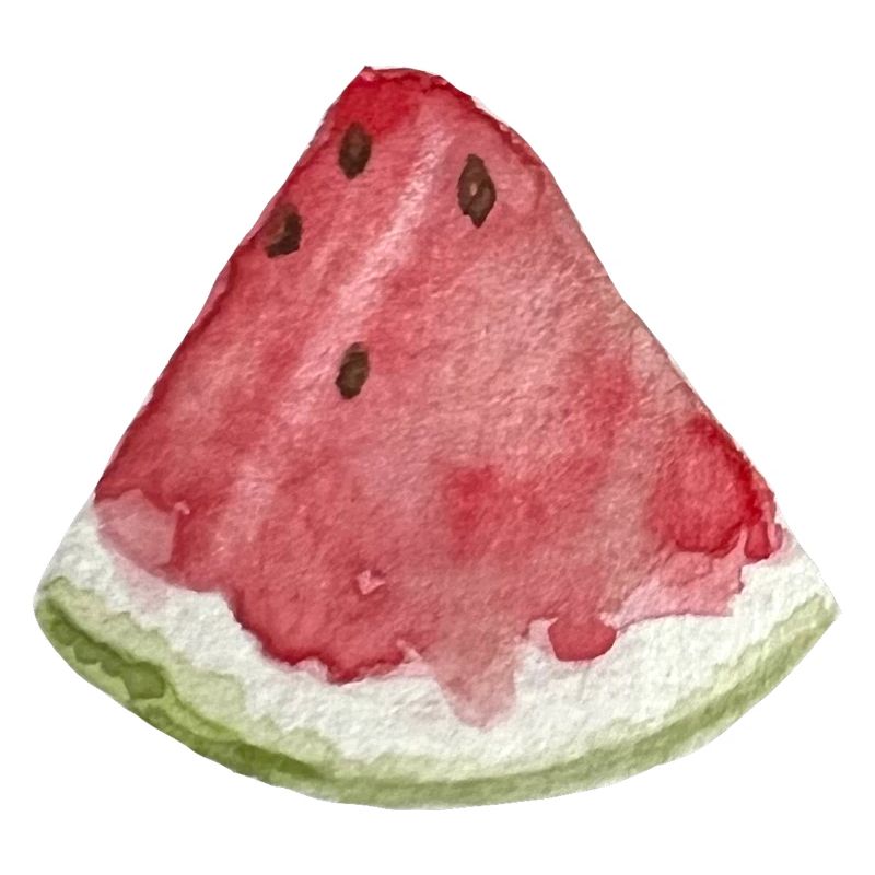 Wassermelonen-Scheibe