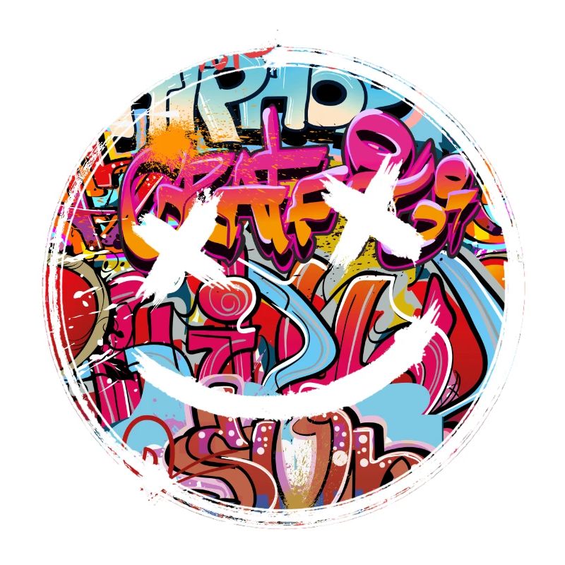 Graffiti-Stil Splash Hip-Hop-Farben Malerfarbe