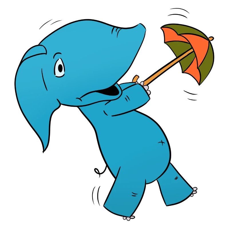 Parapluie éléphant