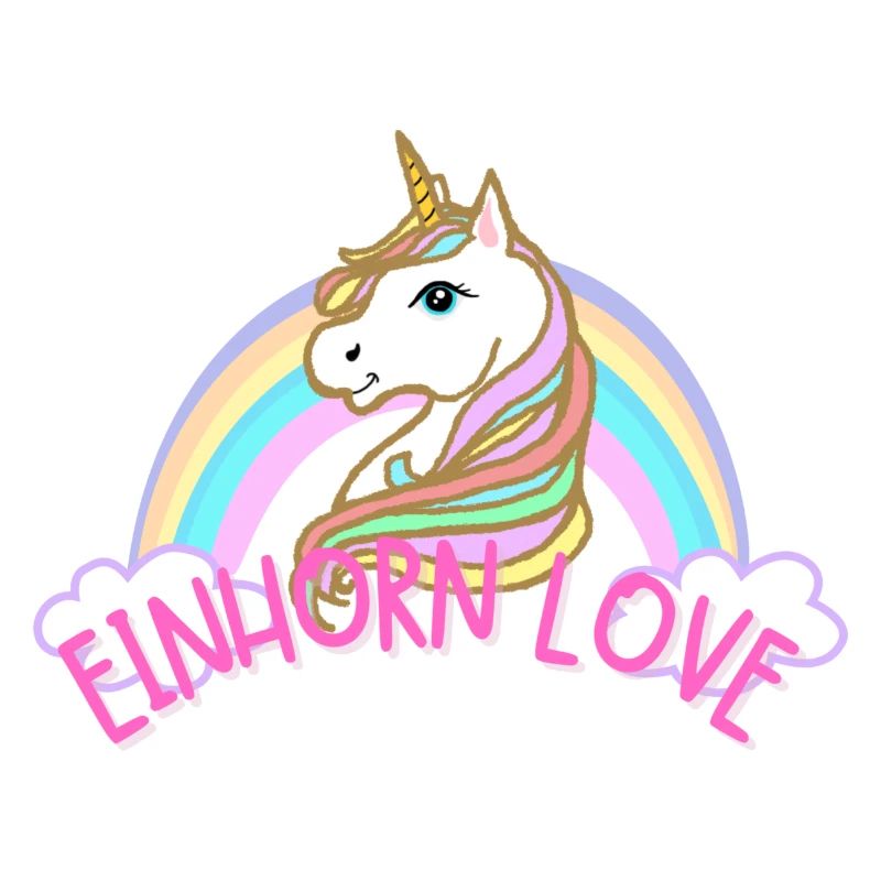 Einhorn / Buntes Einhorn