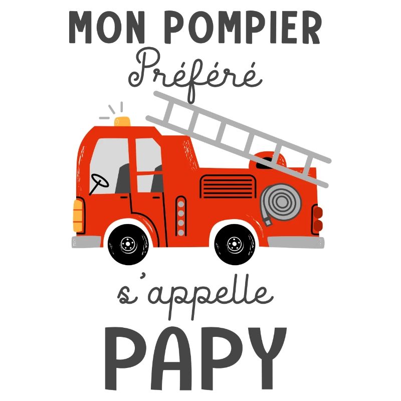Papy Pompier prefere Papi et petit fils
