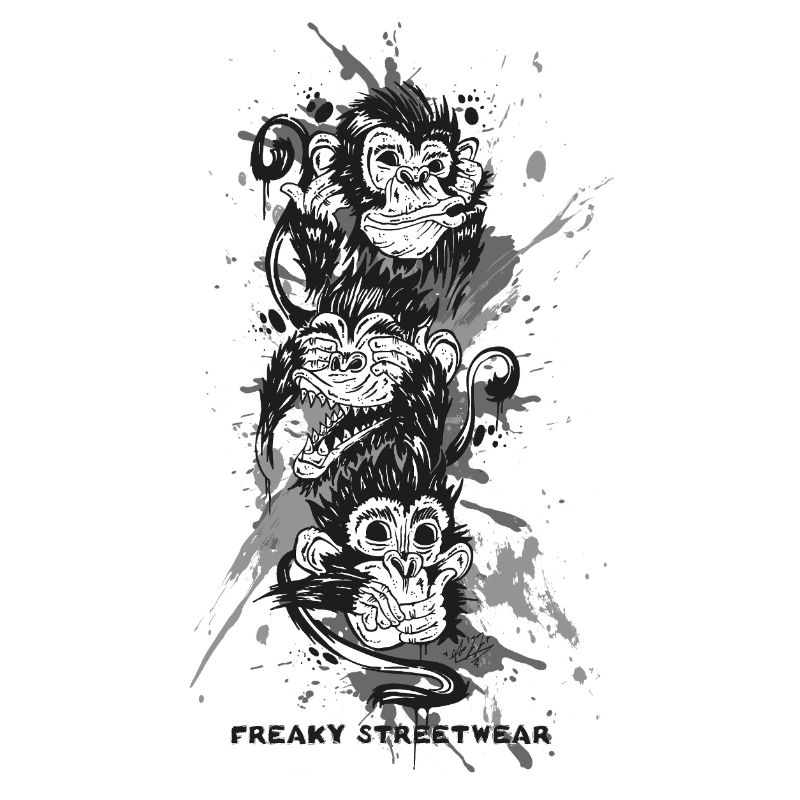 three monkeys