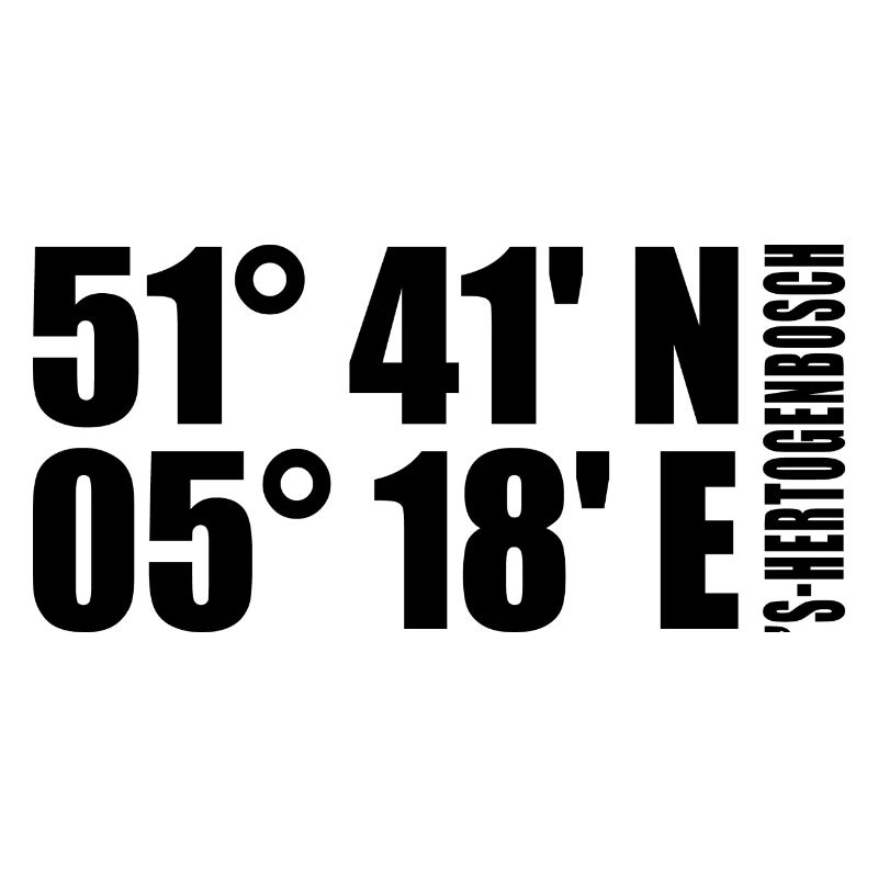 's-Hertogenbosch coordinates