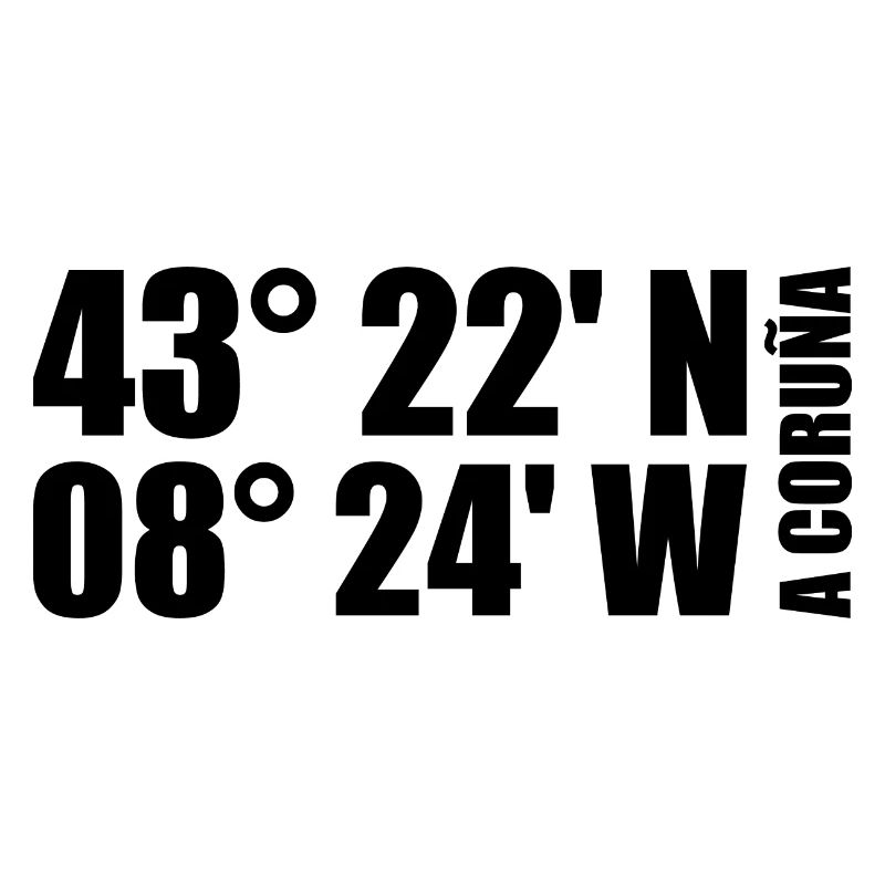 A Coruña coordinates