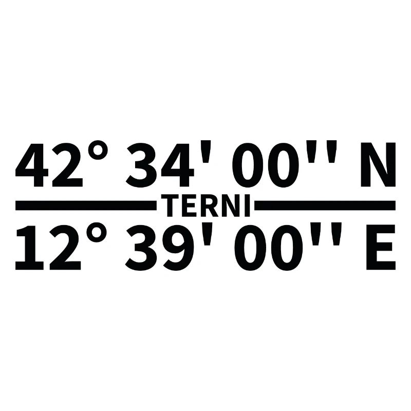 Terni coordinates